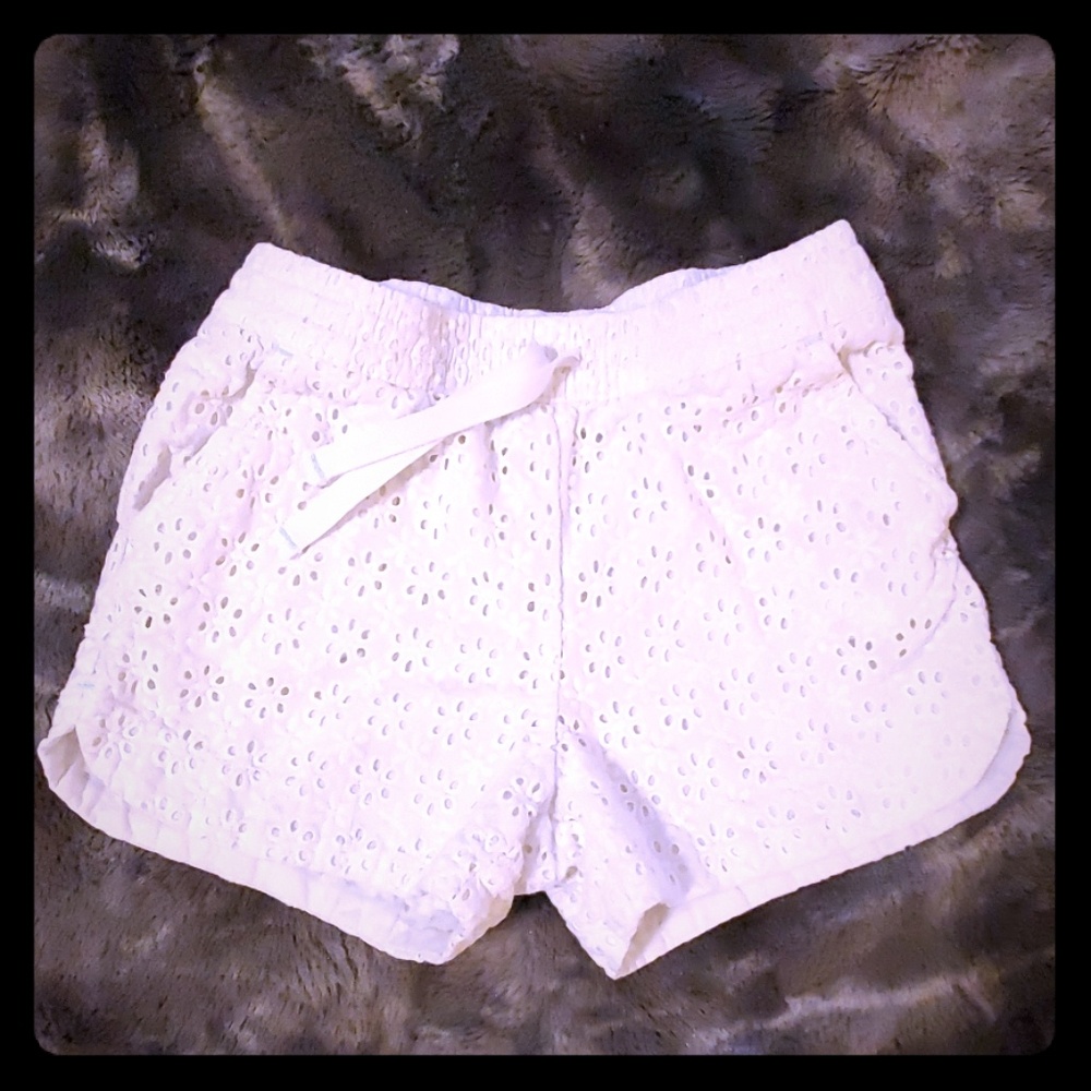 Cat & Jack 5t eyelet shorts girls